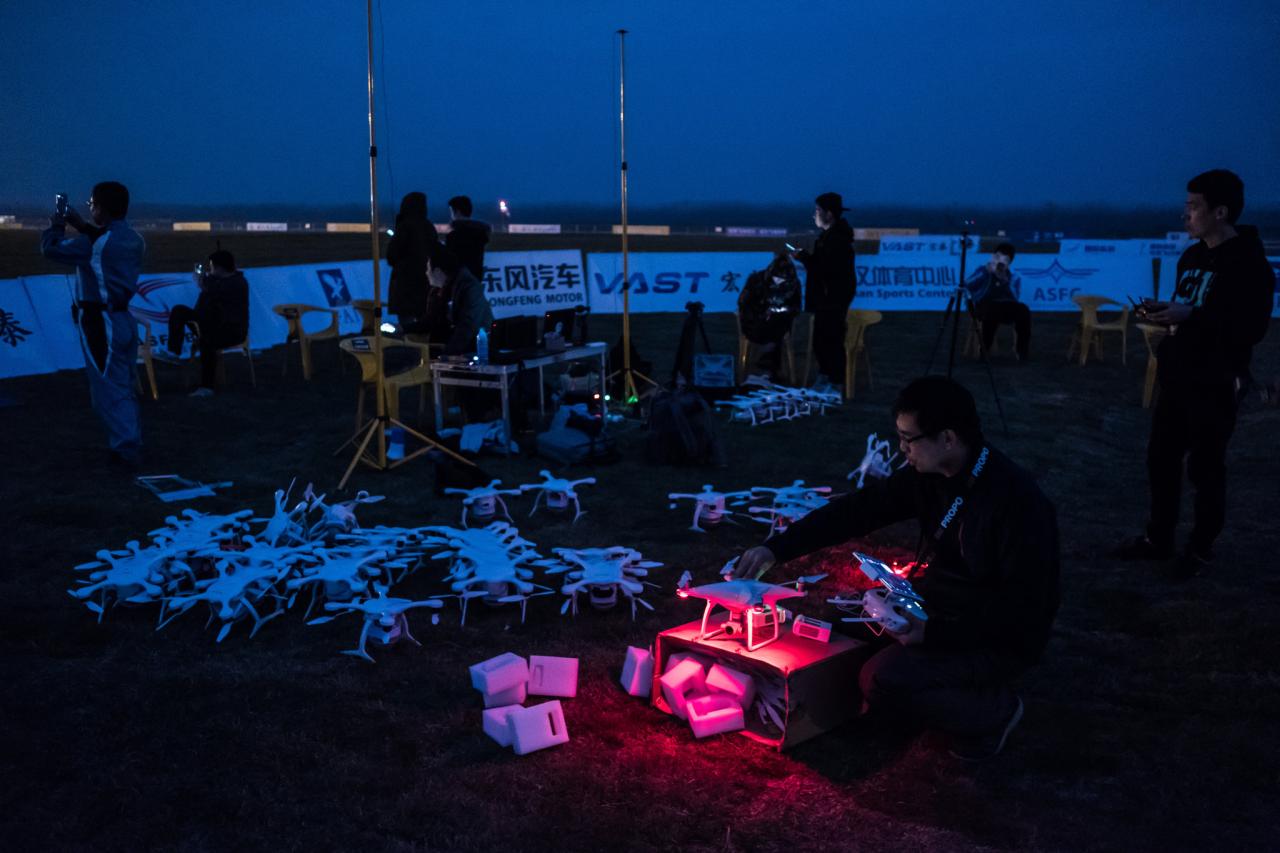 China new year drone show 2063